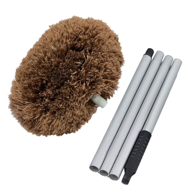 Removable Washable Microfiber Ceiling Fan Duster with Extendable Pole