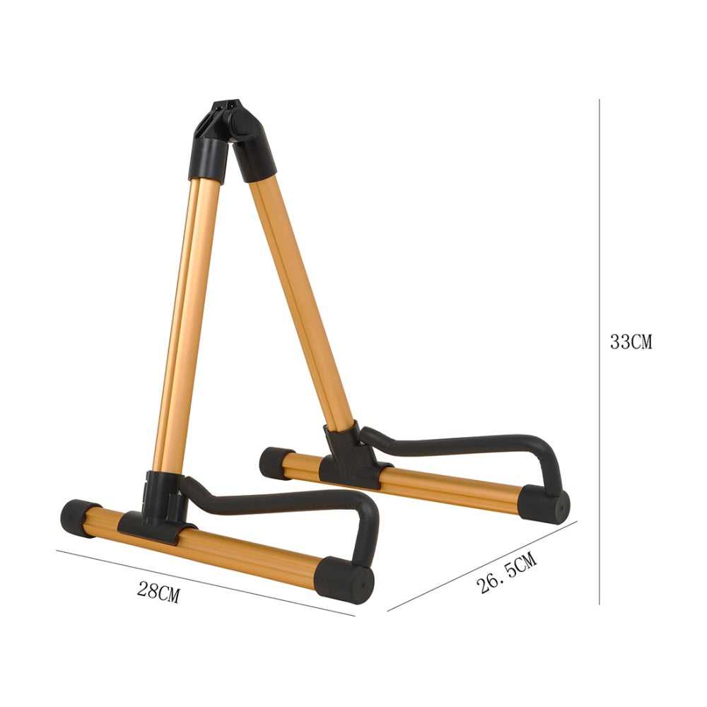 Aluminum Alloy Foldable Removable A-Frame Musical Rack Guitar Accessories