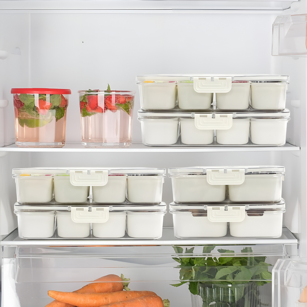 8-Grid Divided Serving Tray Storage Box