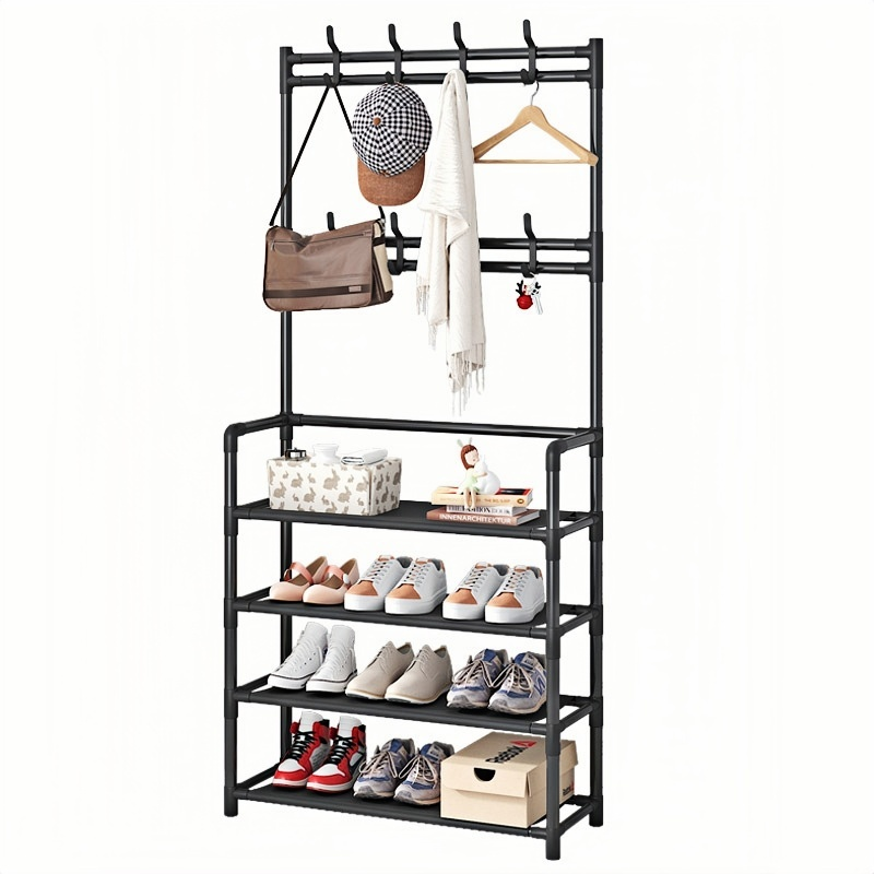 Multi-Layer Shoe Rack Clothes Hat Hangers Organizer Shelf