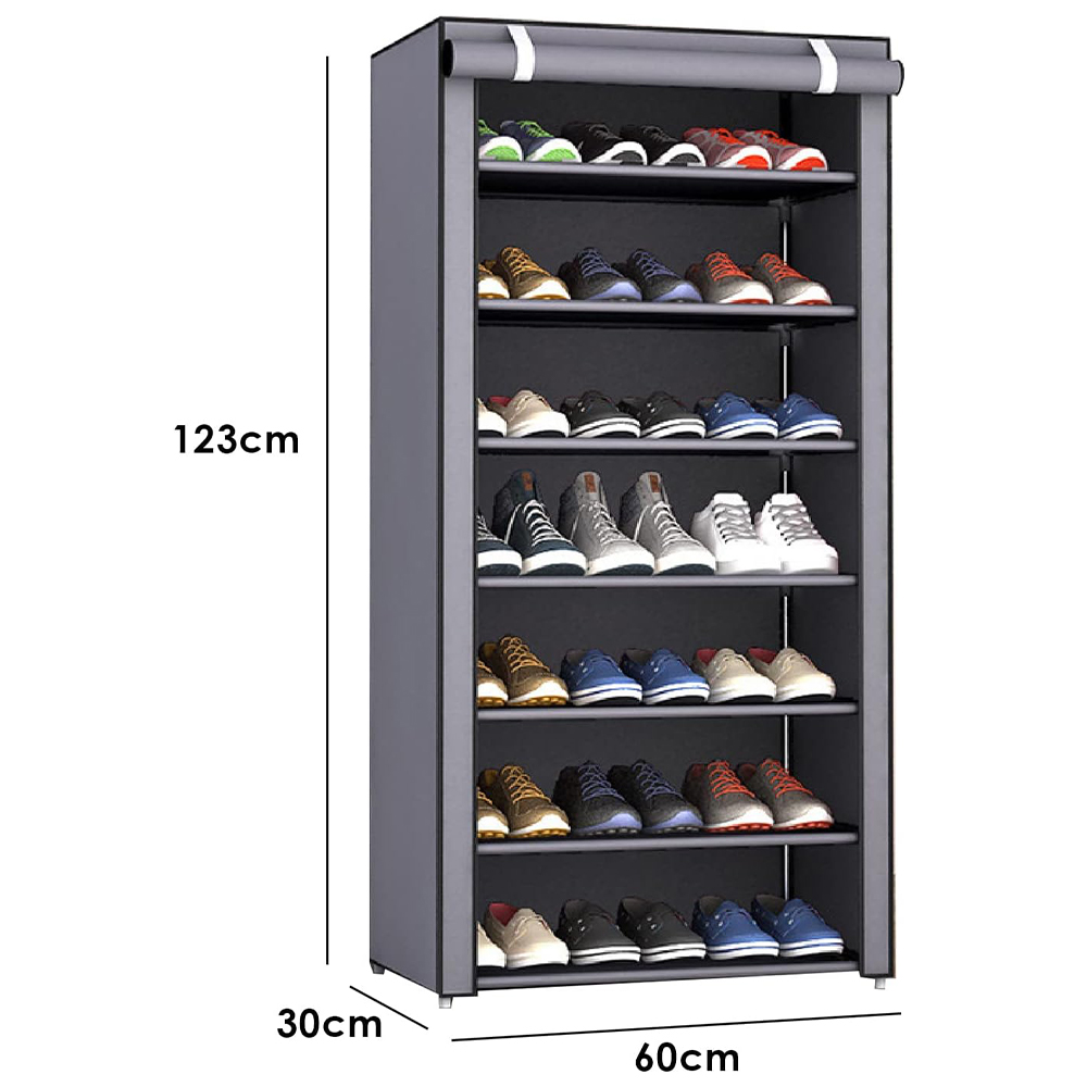 Nonwovens Fabric Dustproof Multilayer Shoes Cabinet Organizer