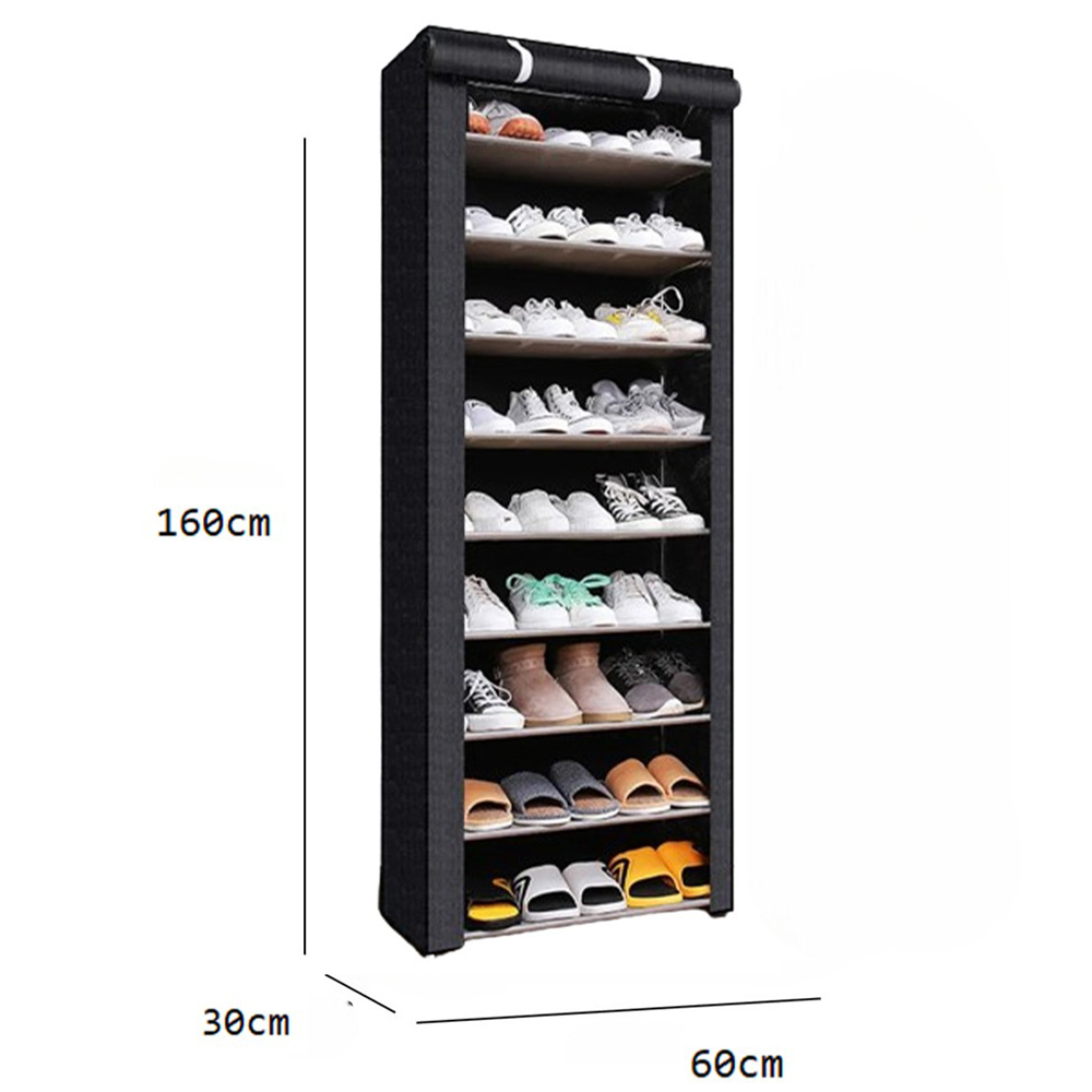 Nonwovens Fabric Dustproof Multilayer Shoes Cabinet Organizer