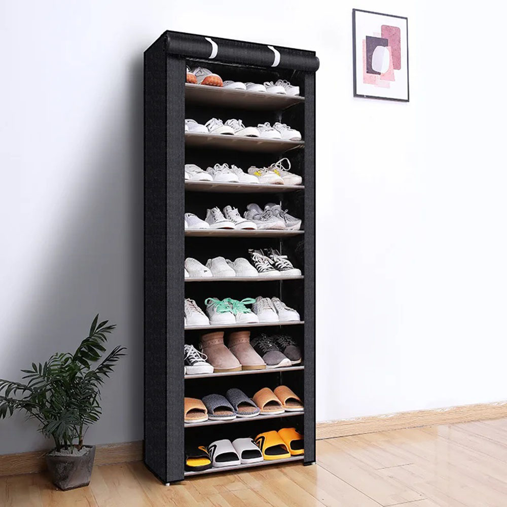 Nonwovens Fabric Dustproof Multilayer Shoes Cabinet Organizer