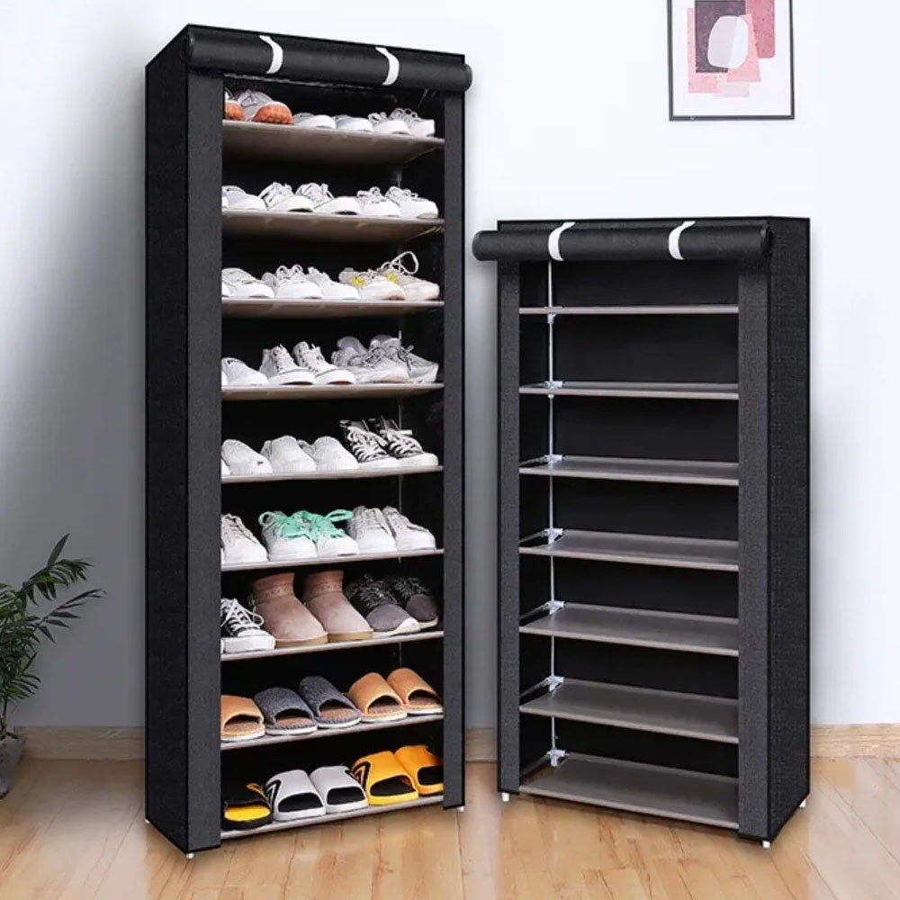 Nonwovens Fabric Dustproof Multilayer Shoes Cabinet Organizer