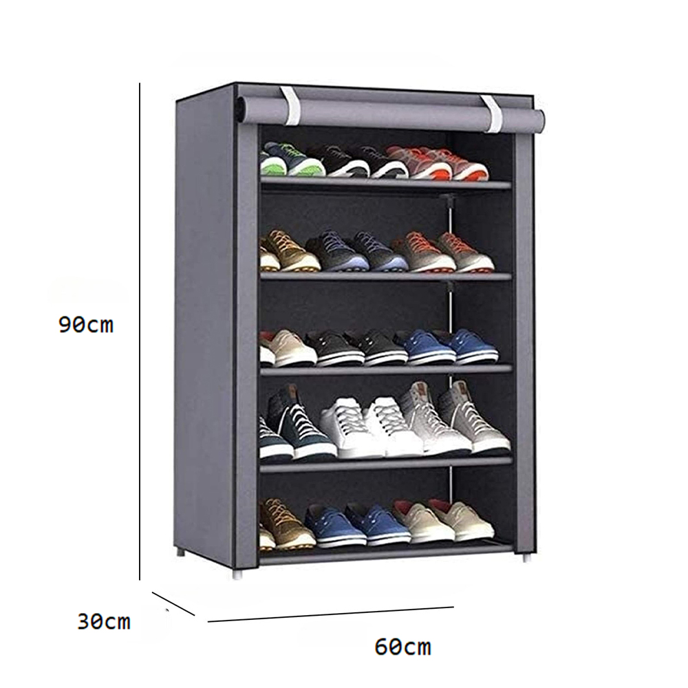 Nonwovens Fabric Dustproof Multilayer Shoes Cabinet Organizer