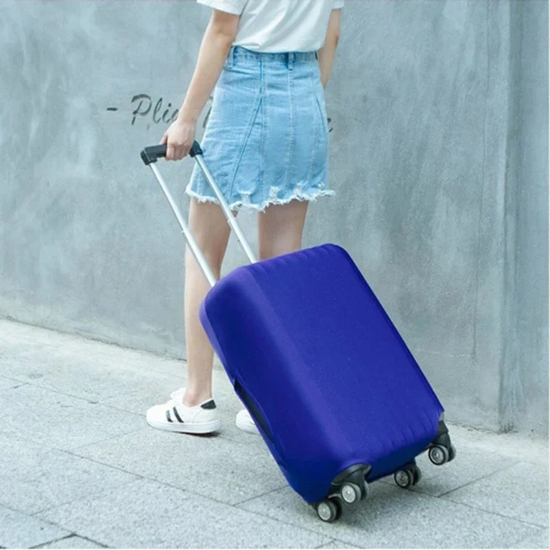 Stretch Fabric Suitcase Protector Cover Suitable for 18-32 Inch Suitcase