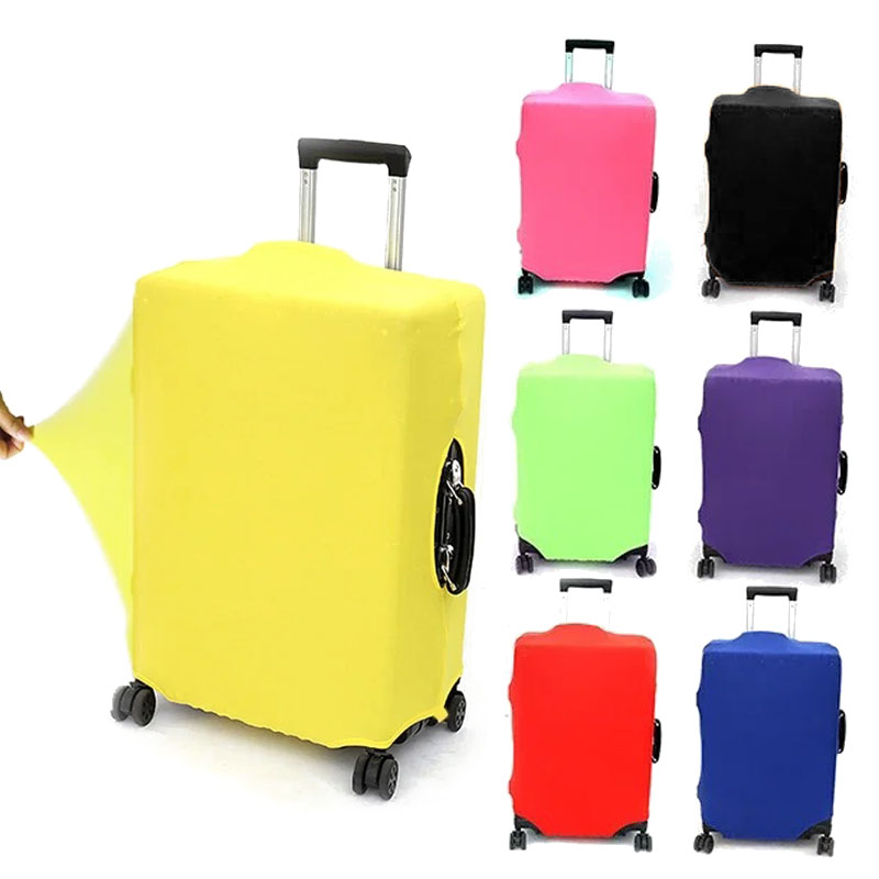 Stretch Fabric Suitcase Protector Cover Suitable for 18-32 Inch Suitcase