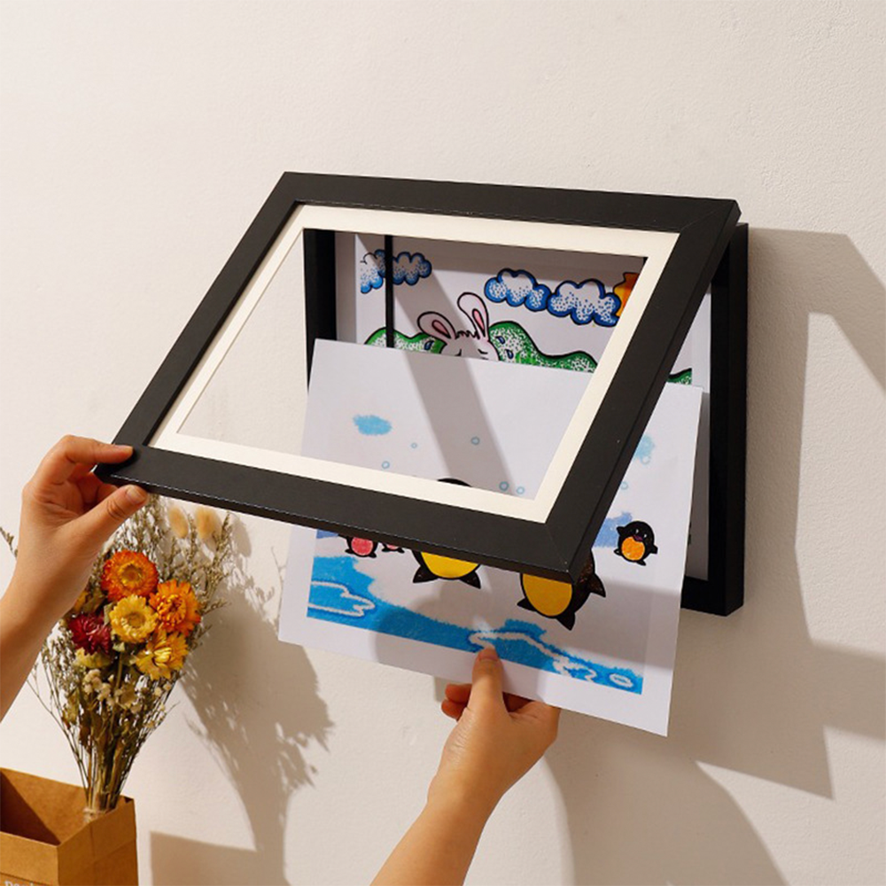 Children Art Frames Magnetic Front Open Changeable Kids Frametory
