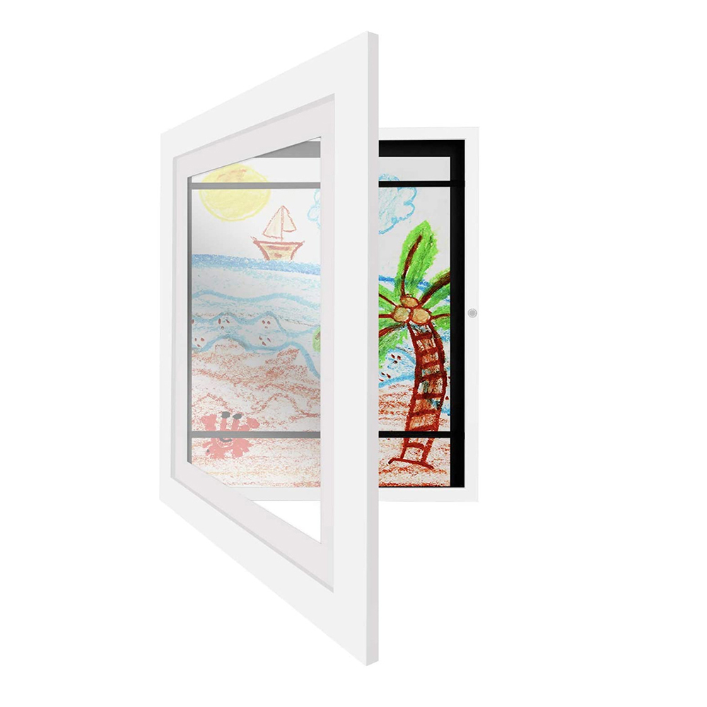 Children Art Frames Magnetic Front Open Changeable Kids Frametory
