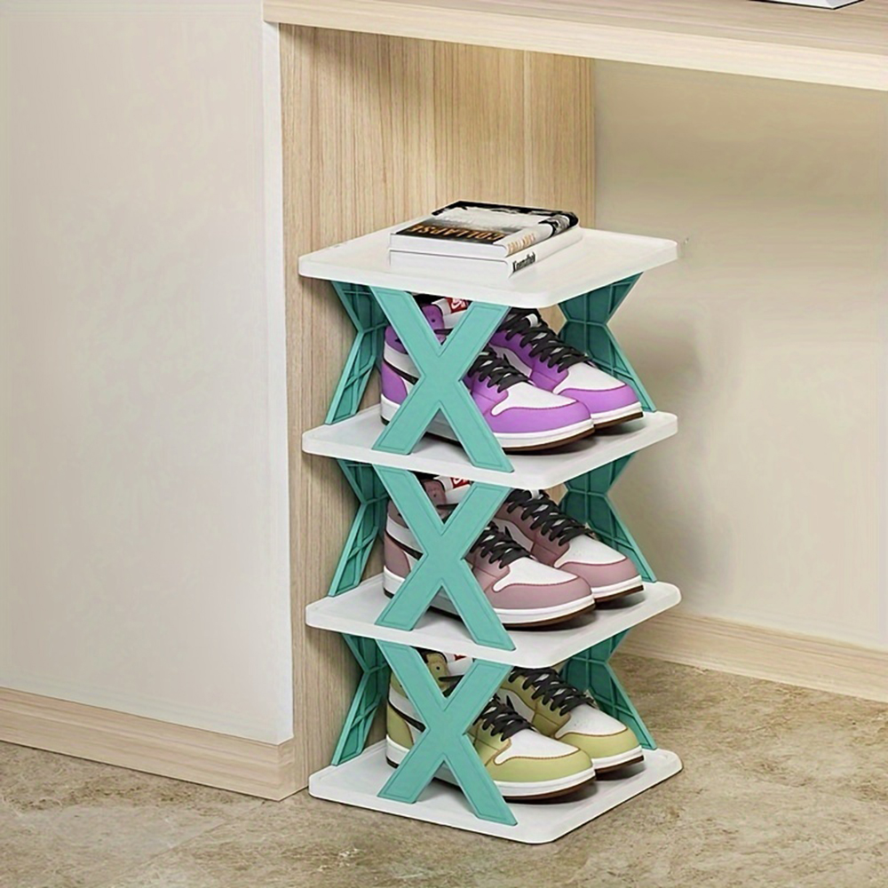 Detachable Shoe Racks Multi Layer Simple Shoes Shelf Color Cabinet