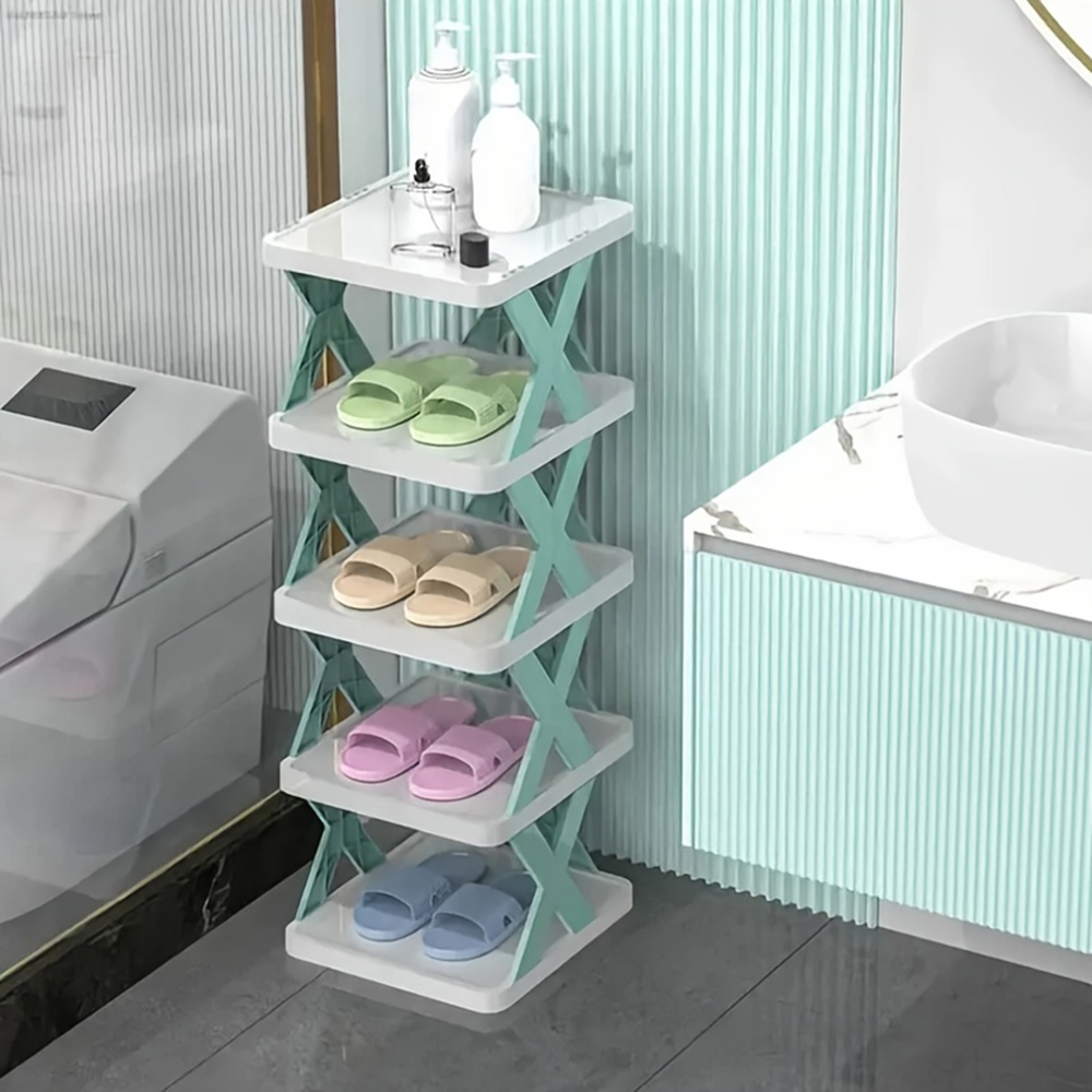Detachable Shoe Racks Multi Layer Simple Shoes Shelf Color Cabinet