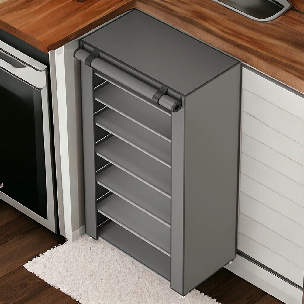 Nonwovens Fabric Dustproof Multilayer Shoes Cabinet Organizer