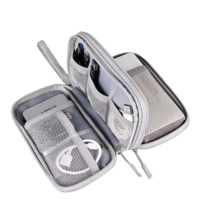 Travel Portable Digital Storage Bag USB Data Cable Organizer