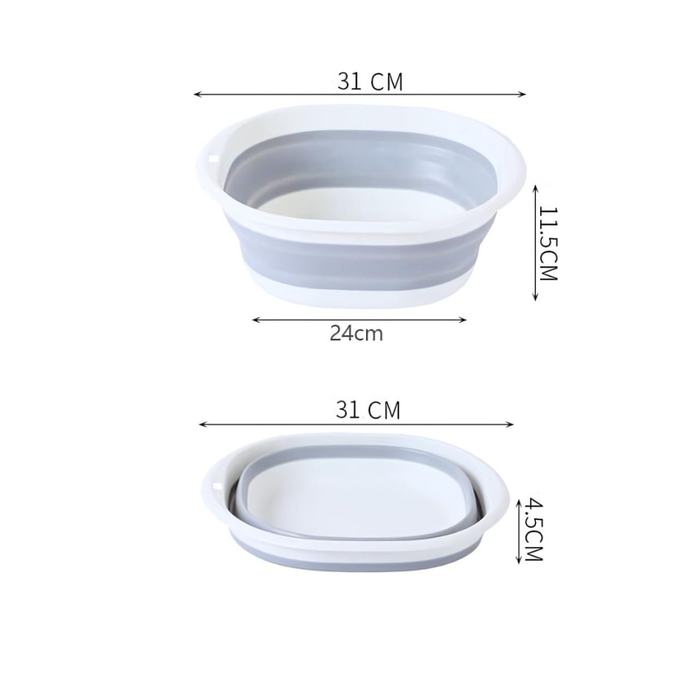 Lightweight Hanging Collapsible Basin Sinks Cleaning Tool