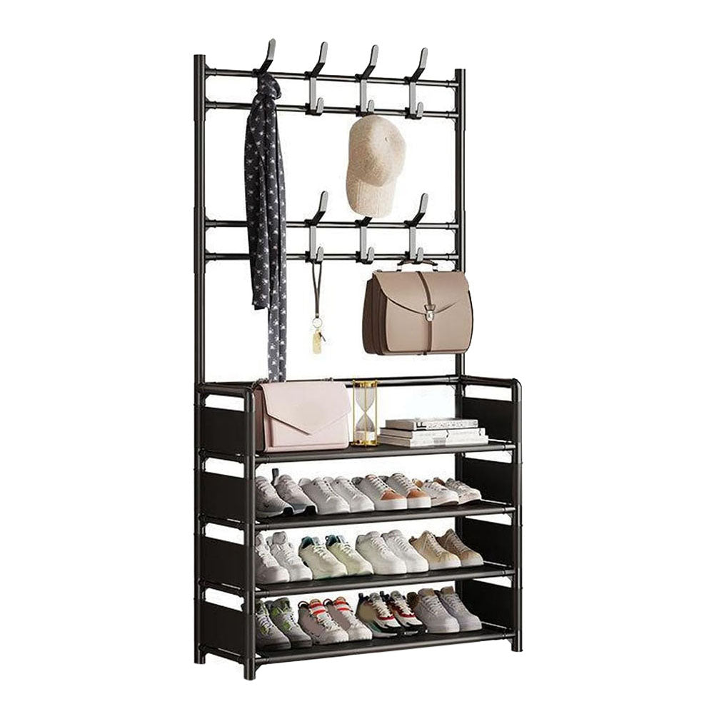 Multi-Layer Shoe Rack Clothes Hat Hangers Organizer Shelf