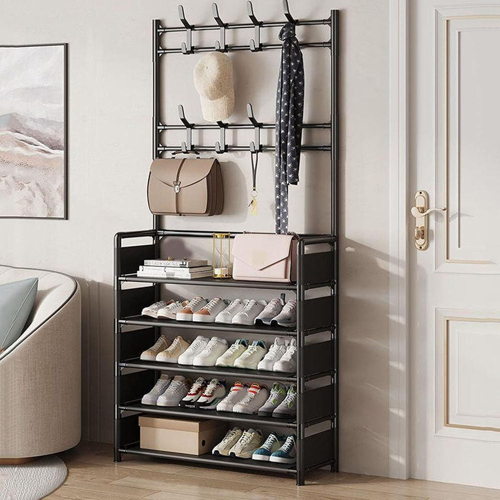 Multi-Layer Shoe Rack Clothes Hat Hangers Organizer Shelf