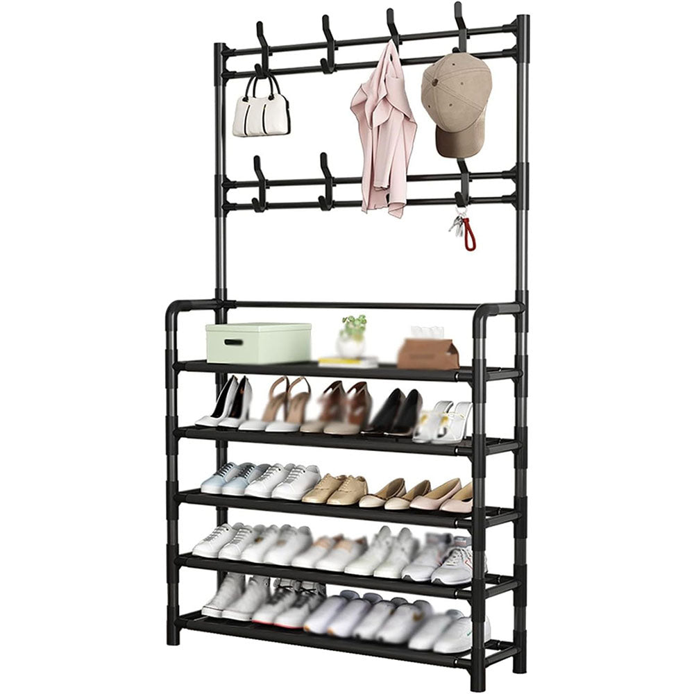 Multi-Layer Shoe Rack Clothes Hat Hangers Organizer Shelf
