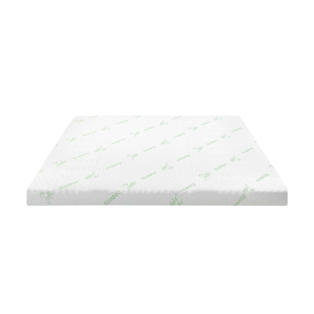Memory Foam Mattress Topper 7-Zone Gel BAMBOO COVER 5cm