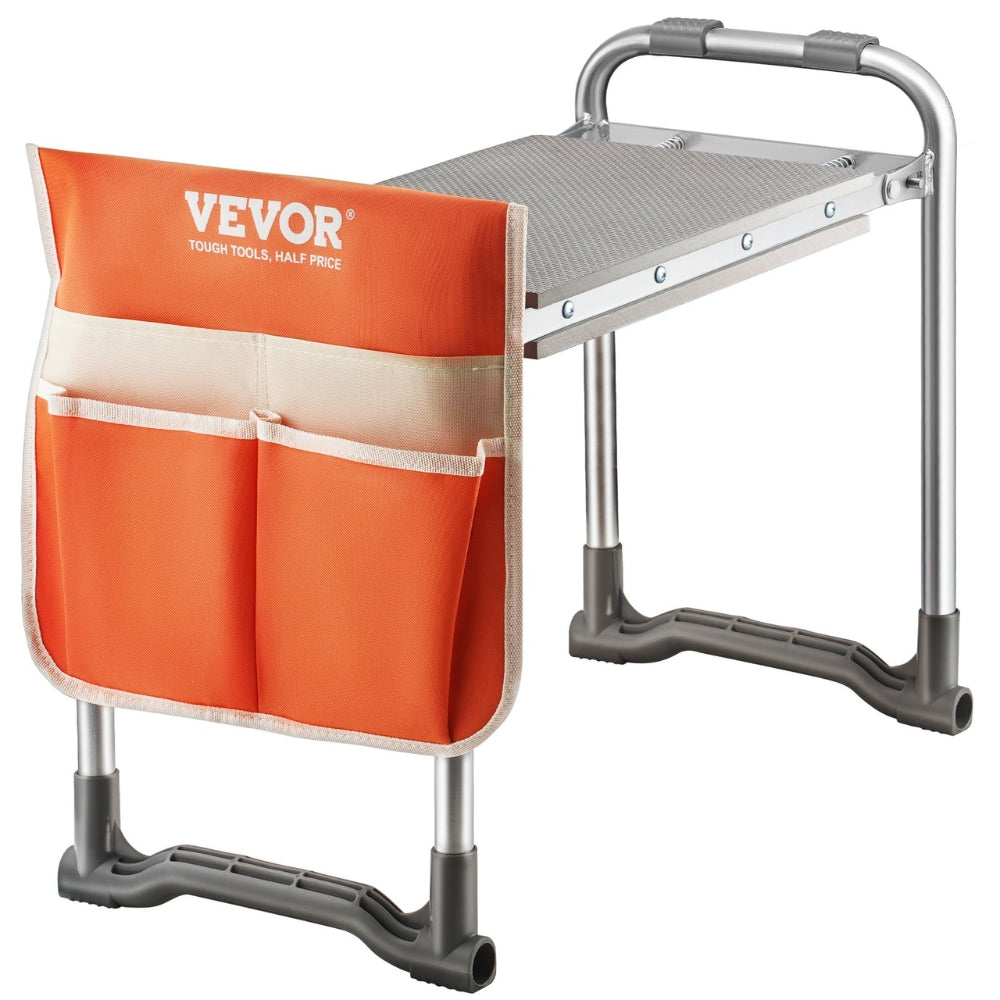 Garden Kneeler and Seat Foldable Garden Stool Kneeling Bench for Gardening with Tool Bag
