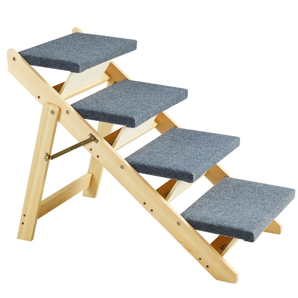 2 in 1 Foldable Pet Steps Ramp for Small to Large Dogs