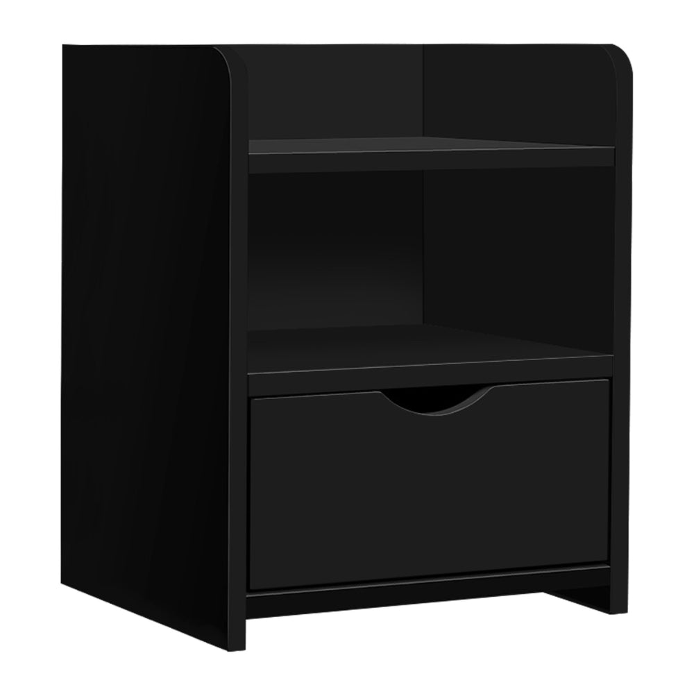 Bedside Table Nightstand Storage Cabinet Side End Table