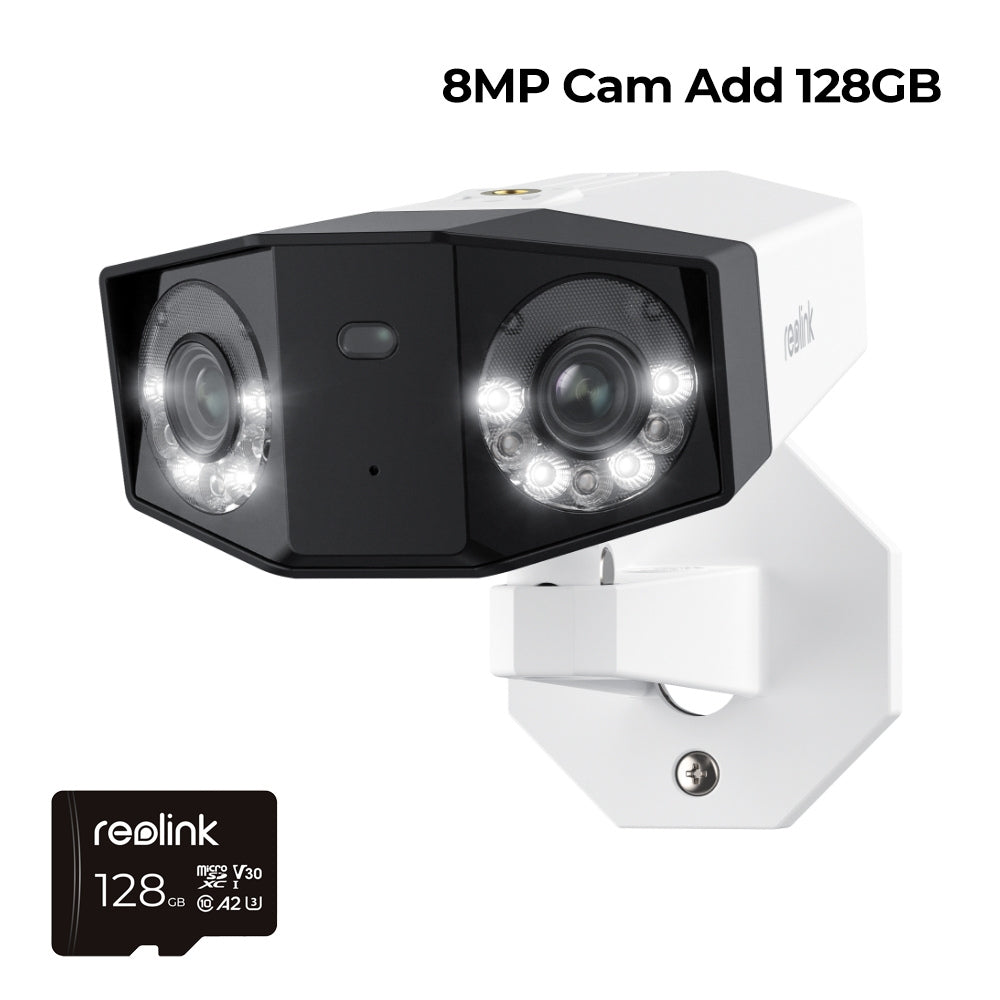 4K UHD Dual-Lens Security Camera