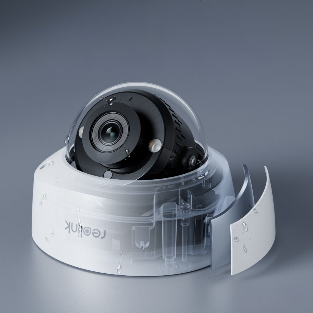 Ultra-Wide 8MP Zoom HD Security Camera 4K Outdoor