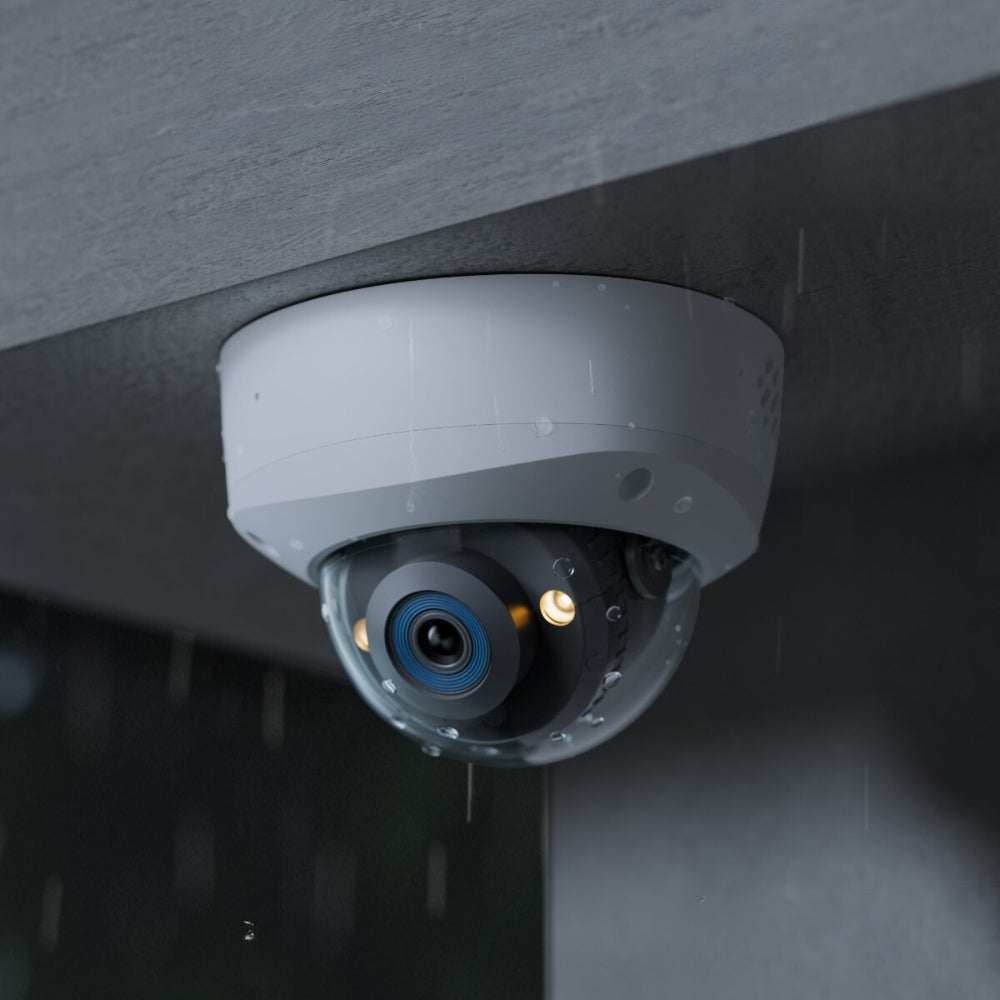 5MP 8MP 12MP IK10 Vandalproof PoE Security Camera Color Night Vision Dome