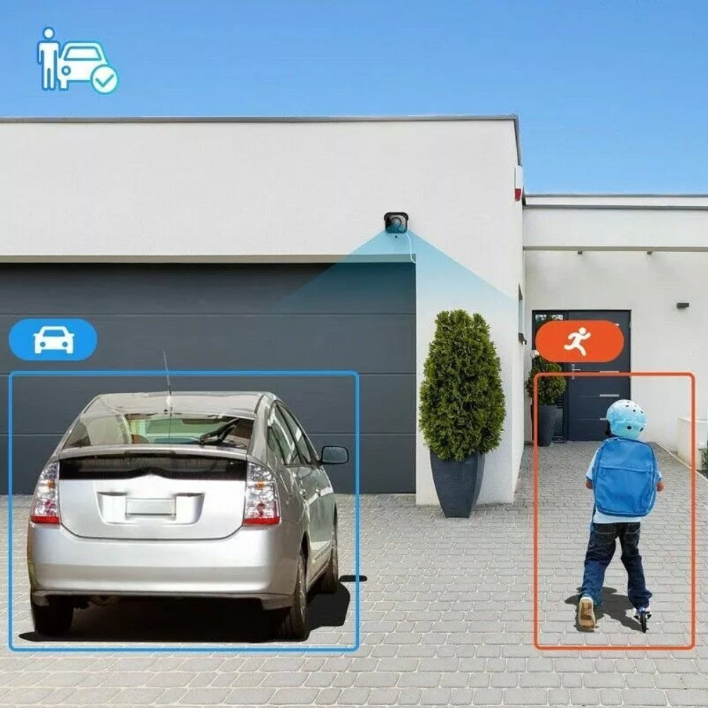 Smart 4K 8MP PoE Security Camera 5X Zoom