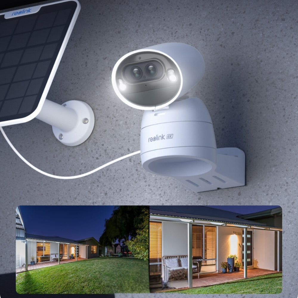Argus Series 4K Battery WiFi Security Camera 8MP WiFi Solar Camera Solar