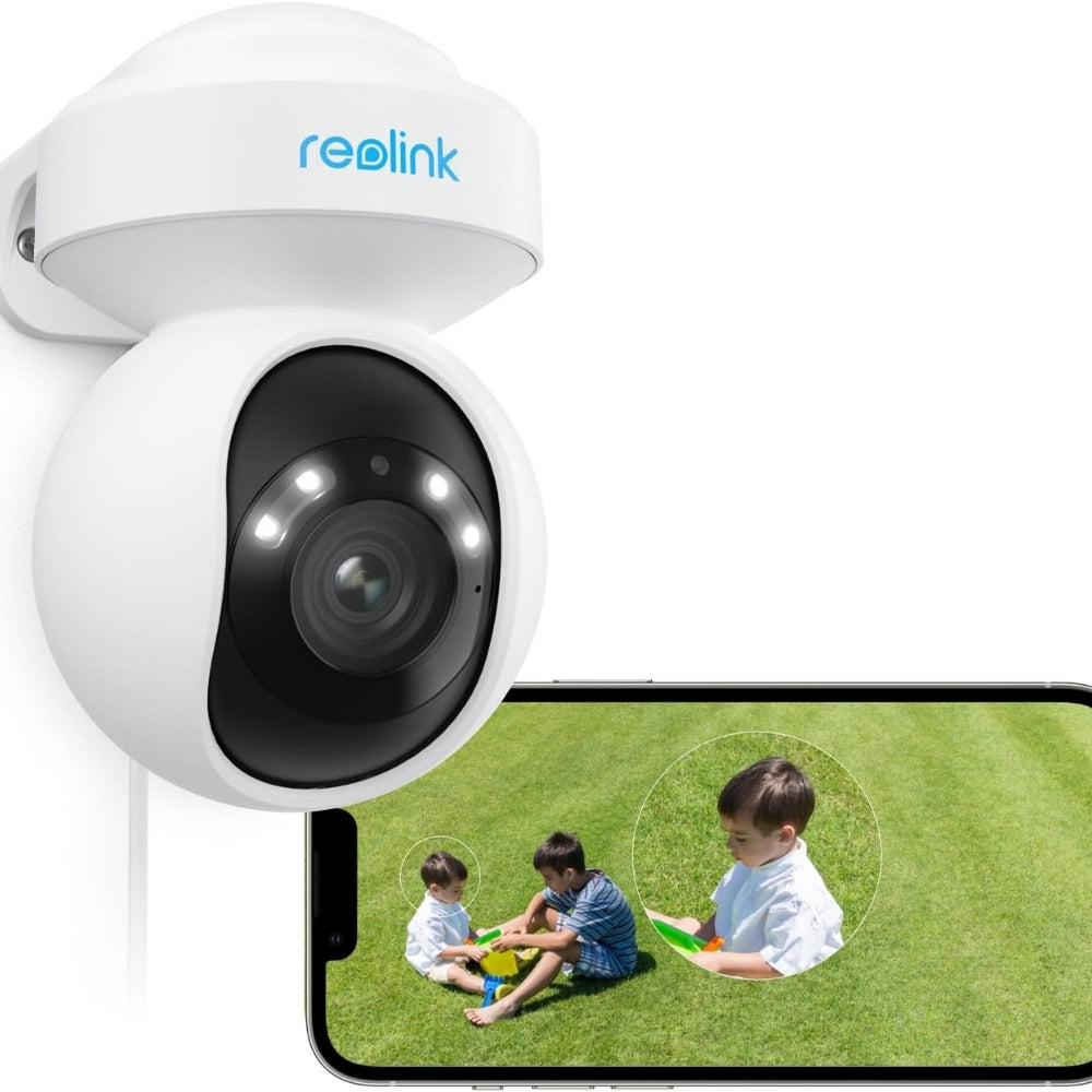 E1 Series Outdoor 8MP WiFi IP Camera 4K PTZ PoE Security Cam Smart