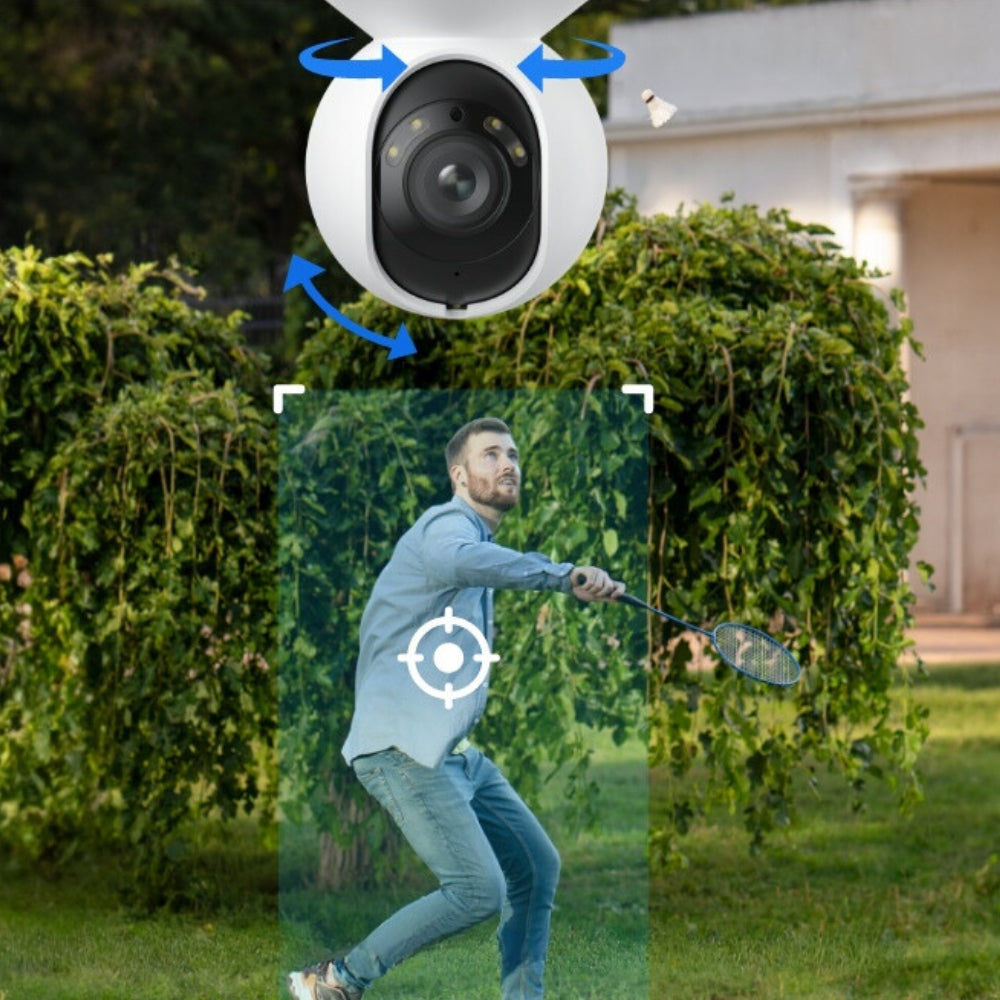 E1 Series Outdoor 8MP WiFi IP Camera 4K PTZ PoE Security Cam Smart