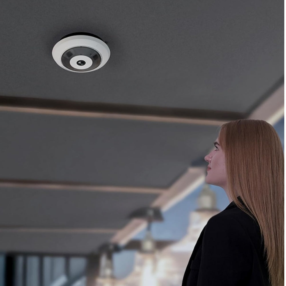 6MP Fisheye WiFi Security Camera Wireless Indoor