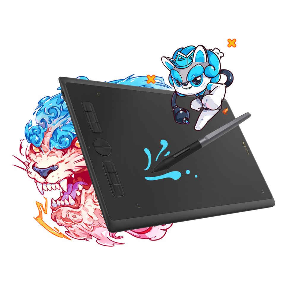 H610X Graphics Tablet 10x6.25 Inch Digital Tablets Pen Tablets