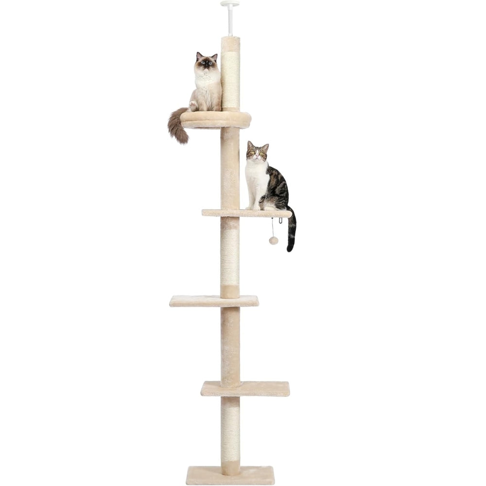 Cactus Cat Tree Floor to Ceiling for Indoor