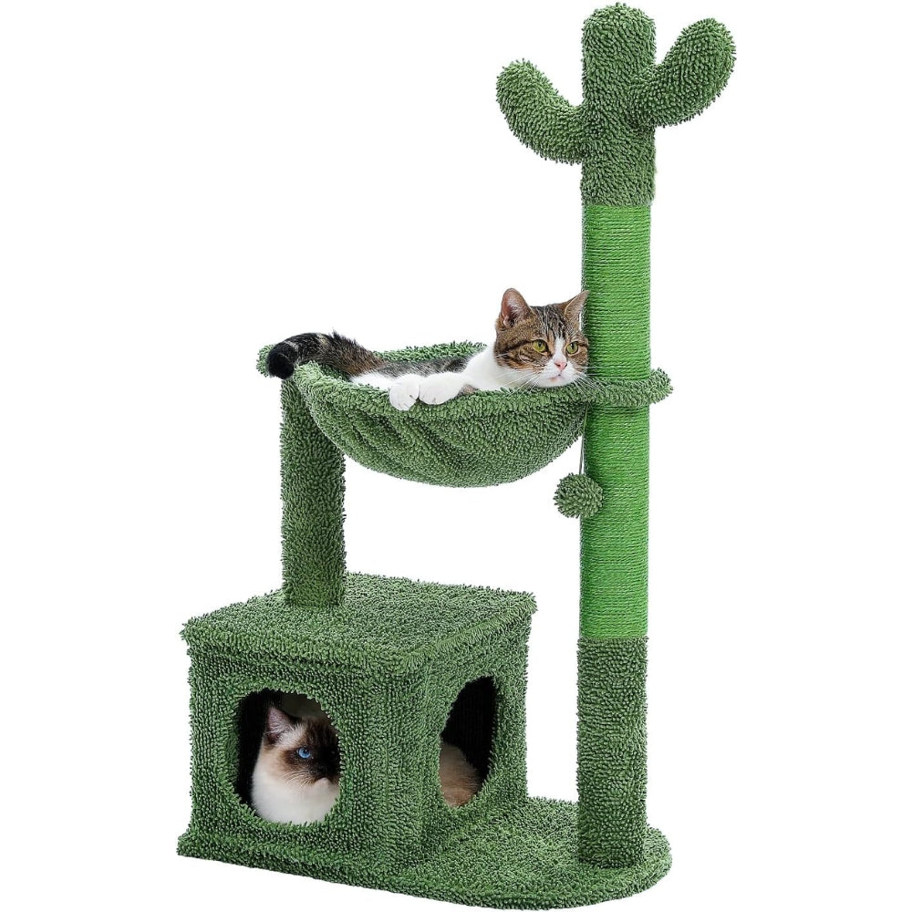 H100CM Cactus Cat Tree Condo with Ball