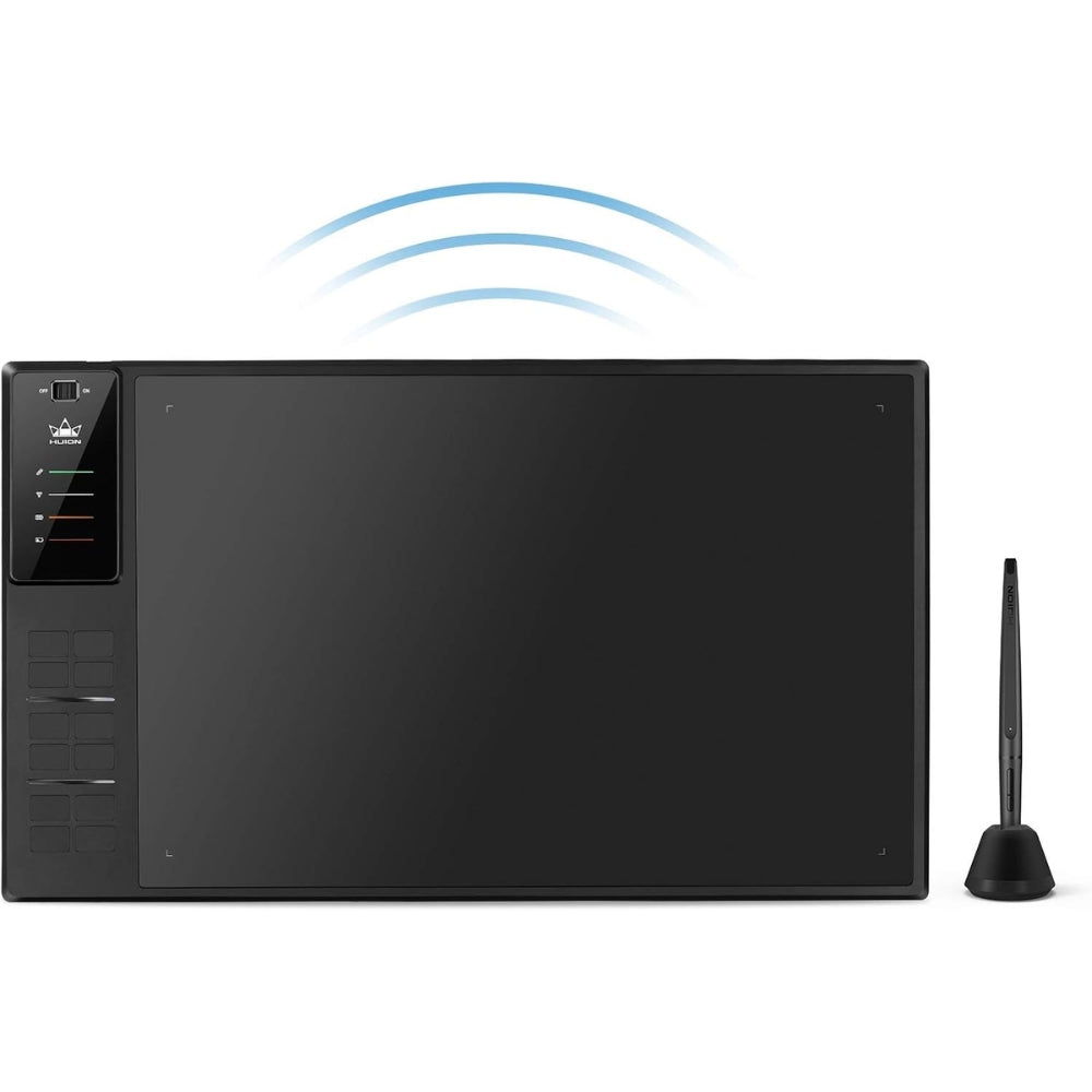 14 Inch Wireless Graphics Tablet WH1409 8192 Pressure Levels Drawing Tablet