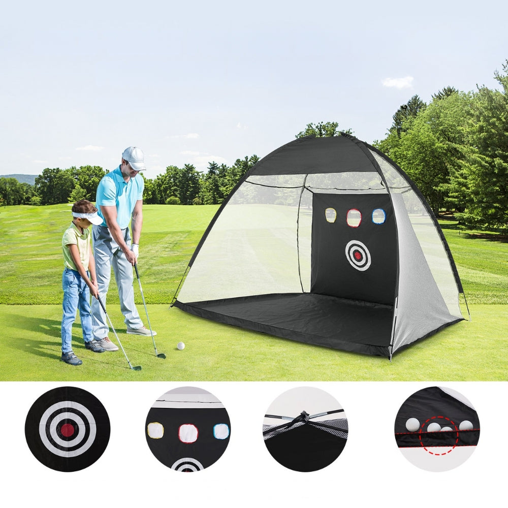 Golf Net 10x7ft Golf Practice Net Indoor Outdoor Home Golf Swing Training