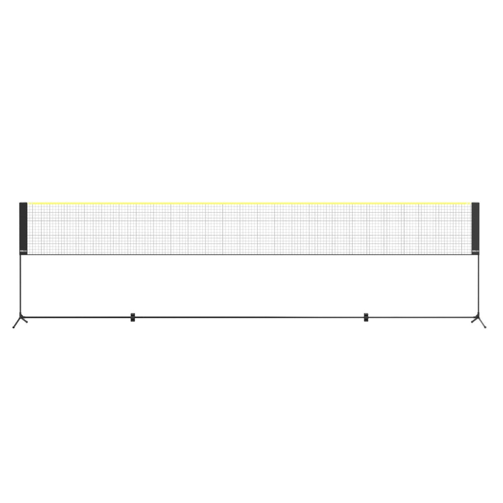 Badminton Net Adjustable Volleyball Net 20ft Wide Foldable Pickleball Net Portable Tennis Net Set with Poles Stand