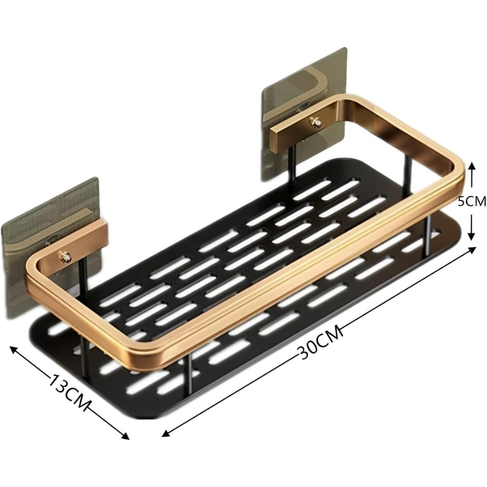 Non perforated Bathroom Shelf Floating Shelf for Wall Shelves Shower Bathroom Corner Shelf