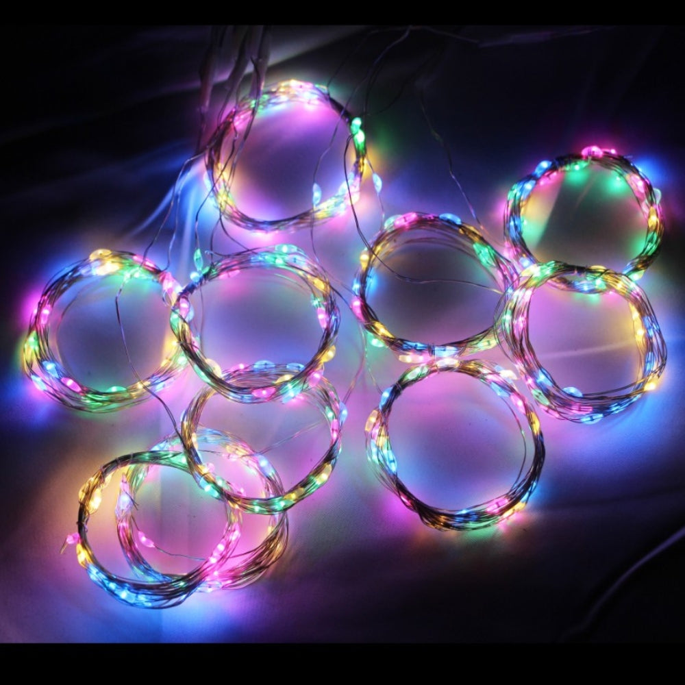 Battery LED String Lights USB Fairy Lights Garland For New Year Wedding Party Christmas Home Curtain Decoration