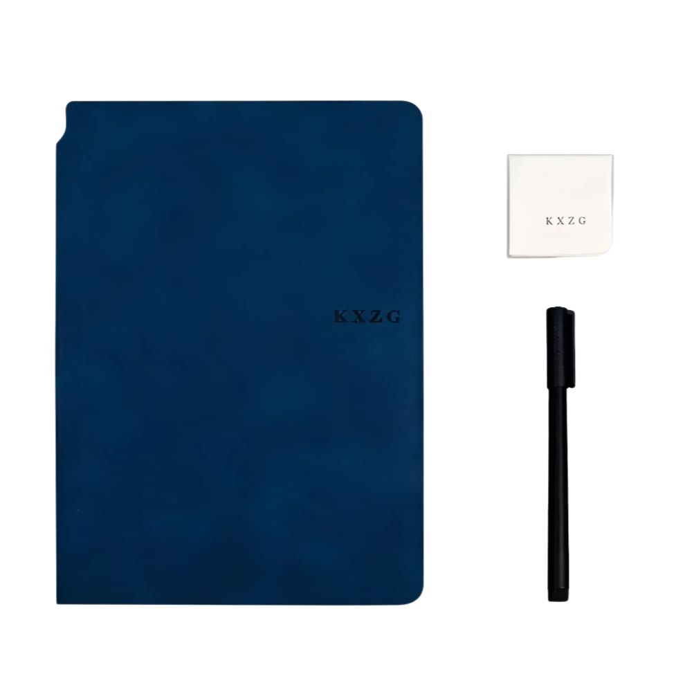 Hansona Reusable Whiteboard Notebook Set – Includes Pen, Cloth, and Planner