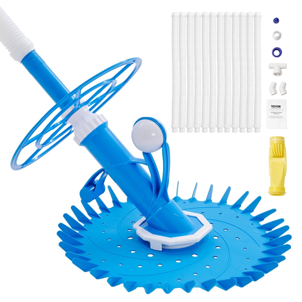 Automatic Suction Pool Cleaner Pool Vacuum Cleaner With Diaphragm Fin Disc Side Climbing Pool Cleaner