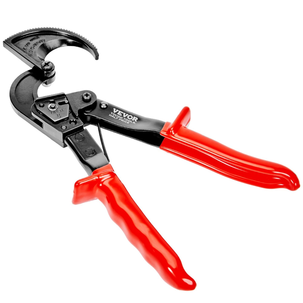 Ratcheting Cable Cutter Quick Release Ratchet Wire and Cable Cutter Cut with Comfortable Grip Handles Easy to Use