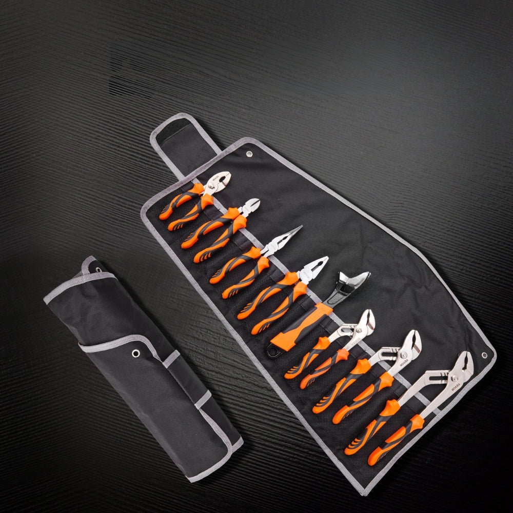 8 Piece Pliers Set High Carbon Steel Groove Joint Pliers and Tool Bag