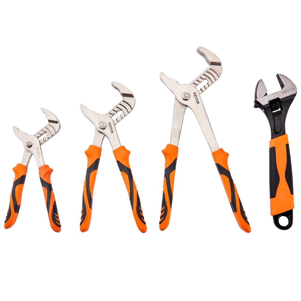 8 Piece Pliers Set High Carbon Steel Groove Joint Pliers and Tool Bag
