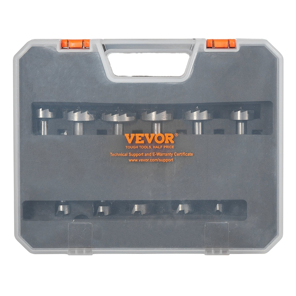 16Pcs Forstner Bit Set Forstner Drill Bits Set Carbon Steel with Universal Round Shank Forstner Drill