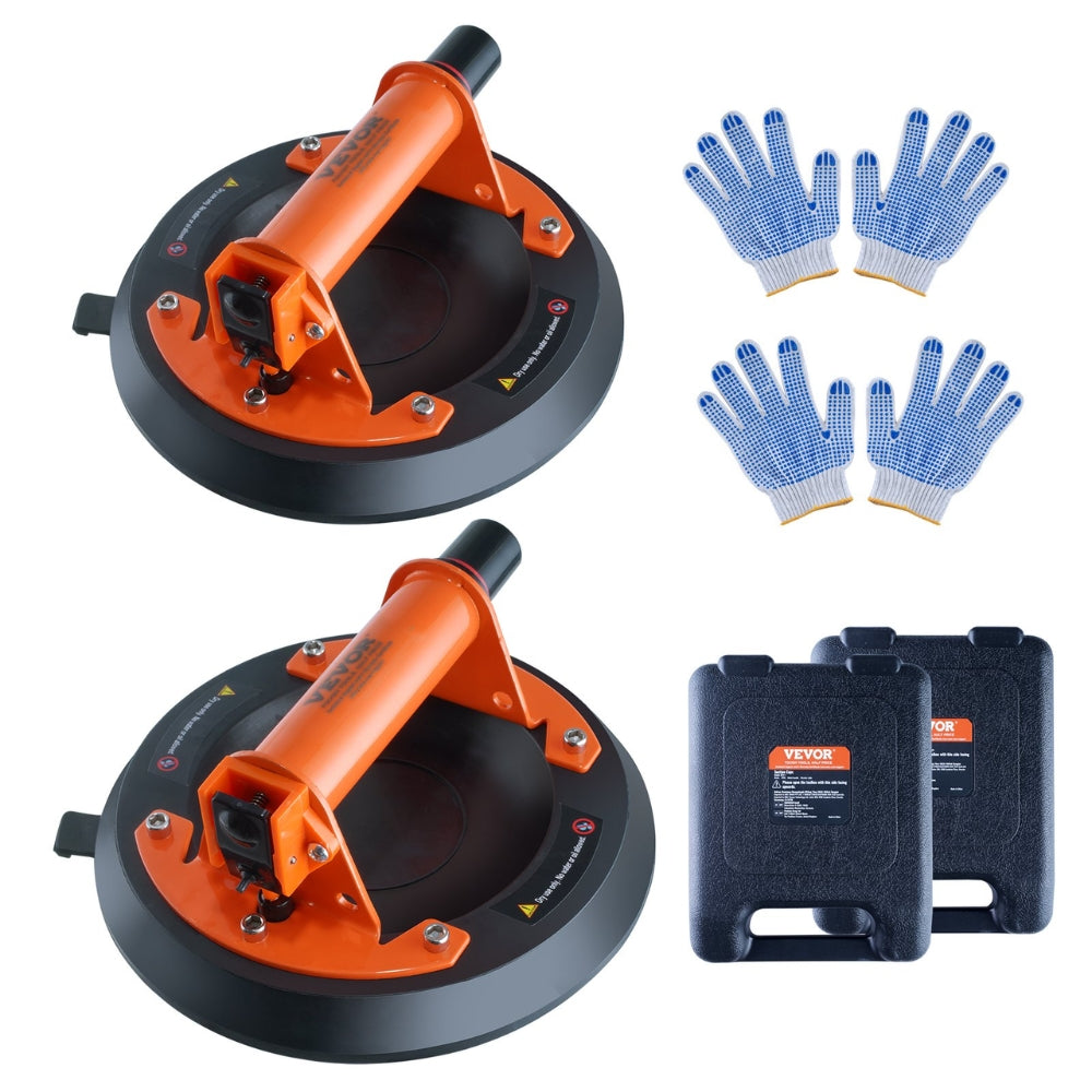 Glass Vacuum Suction Cup with Handle and Carry Box Industrial Lifter Tool