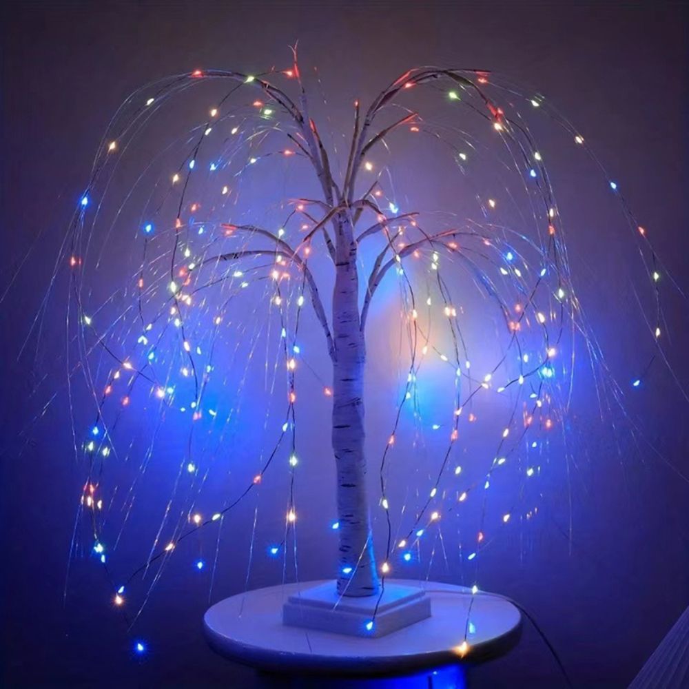192 LED Willow Branch Lamp Dual Use for Home & Party Decor