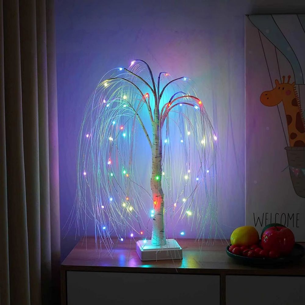 192 LED Willow Branch Lamp Dual Use for Home & Party Decor